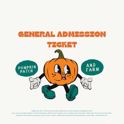 Pumpkin Patch Admission Ticket